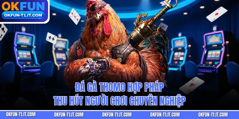Đá Gà Thomo hợp pháp, thu hút người chơi chuyên nghiệp